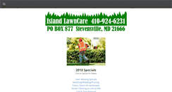 Desktop Screenshot of islandlawncare.net