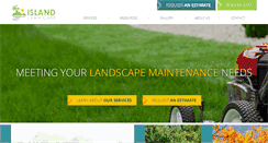 Desktop Screenshot of islandlawncare.com